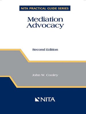 cover image of Mediation Advocacy